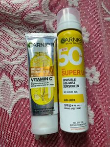 Garnier Facewash+ Sunscreen SPF 50 PA+++