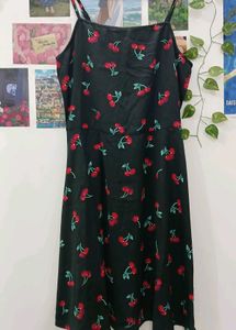 🍒Cherry Printed Dress🍒