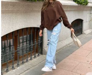 Oversized Brown Sweatshirt