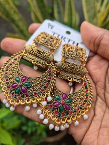 ✨ Antique Temple Jhumkas ✨