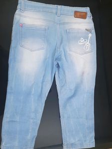 Kids 3 Quarter Jeans