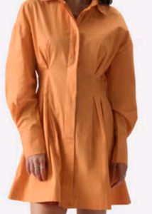 Orange Mini Tshirt Dress From Souled Store Summer