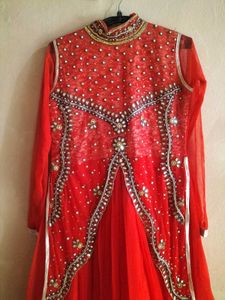 Heavy Red Gown