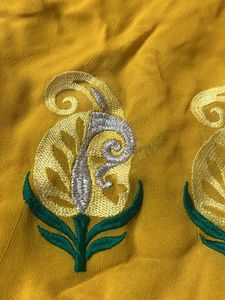 Yellow Saree