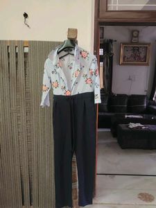 Floral Print Jumpsuit