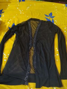 Stylish Black Shrug
