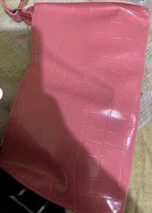Pink Croc Shoulder Bag✨❤