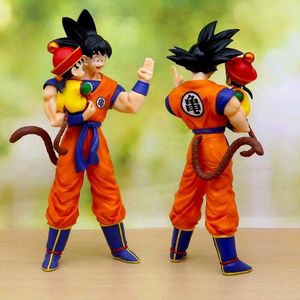 30cm Goku With Kid Gohan Anime Action Figure