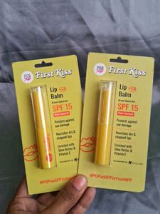 POPxo First Kiss SPF 15 Lip Balm (x2)
