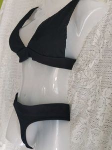 Black Two-Piece Swimsuit