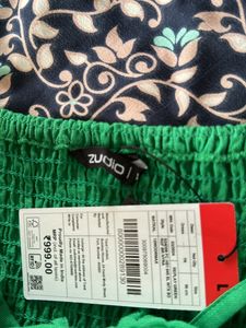 Zudio Green Midi Dress