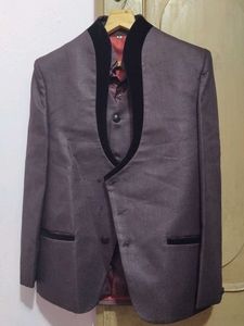 Brown Waistcoat &amp; Shirt Set