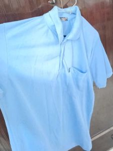 Blue Tshirt with pocket in front