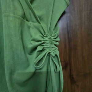 Green Bodycon Mini Dress