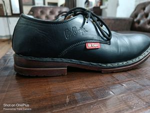 Black Formal Shoes Lee Cooper