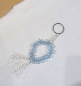 Beaded Tassel Keychain
