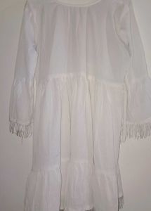 Boho White Dress
