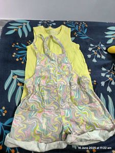 Dungaree Dress For 7-8years