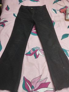 Black Bootcut Jeans