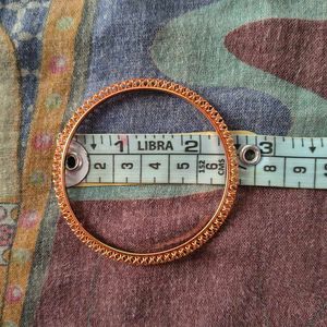 Shiny Rose gold Bangles