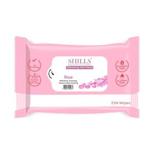 Shills Professional Wet Wipes Pack Of 2(50 Pieces)