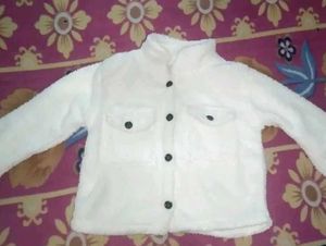 Cozy White Sherpa Jacket