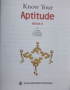Aptitude Book For Class 8
