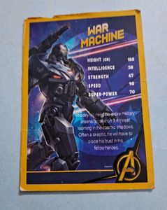 MARVEL AVENGERS CARD