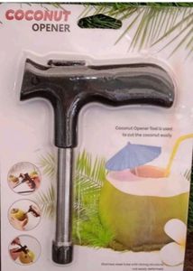 Premium Coconut Opener Tool/Driller with Grip
