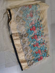 Organza heavy embroidery dupatta Brand New