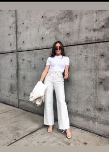 H&M High Waist Flared Jeans