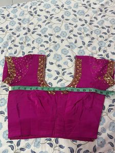 Pink Embellished Blouse