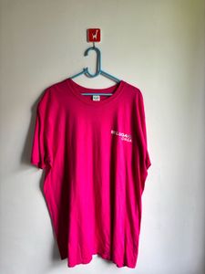 Gildan Pink Graphic T-Shirt