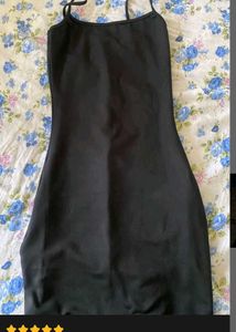 Sleek Black Maxi Dress