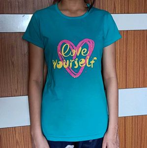 Blue Cotton Tshirt 👕