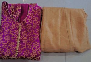 Elegant Kurta with skirt set of 2