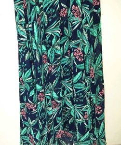 Green Preety Long Dress
