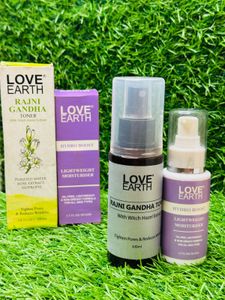 Love Earth Toner & Moisturizer