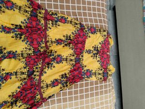 Floral Yellow Dress