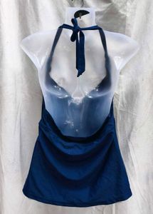 Blue One Piece Swimsuit