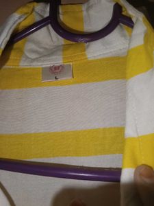 Striped Button-Down Shirt