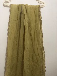 Olive Green Embellished Kurta