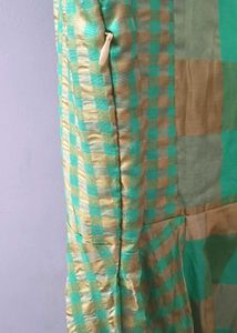 Traditional Long Frock With Stone Workon Neck Part
