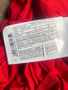 Red Bodycon flower Dress