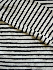 Striped Turtleneck Sweater
