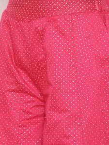 Pink Embroidered Kurta Set