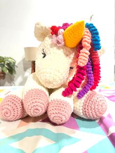 Crochet Unicorn Plushie Amigurumi