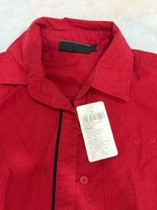 ❤️ Bold &amp; Bossy Red Pinstripe Shirt ❤️