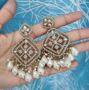 Lightweighted Big Earrings