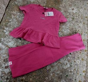 Cute Pink Girls Set